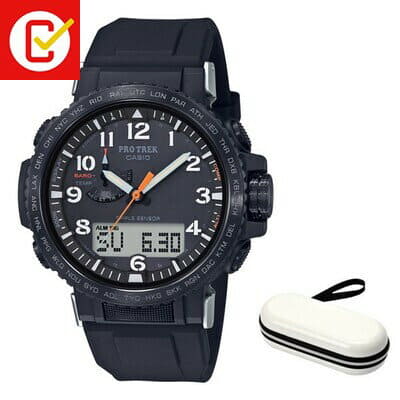 New](clock case set) ( ) (Casio) CASIO watch PRW-50Y-1AJF PROTREK (PRO TREK)  mens climber line (silicon band Electric wave solar ) - BE FORWARD Store