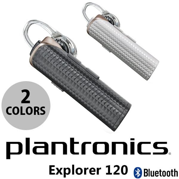 New]PLANTRONICS Explorer 120 Bluetooth Wireless Headset with Microphone PSR BE FORWARD Store