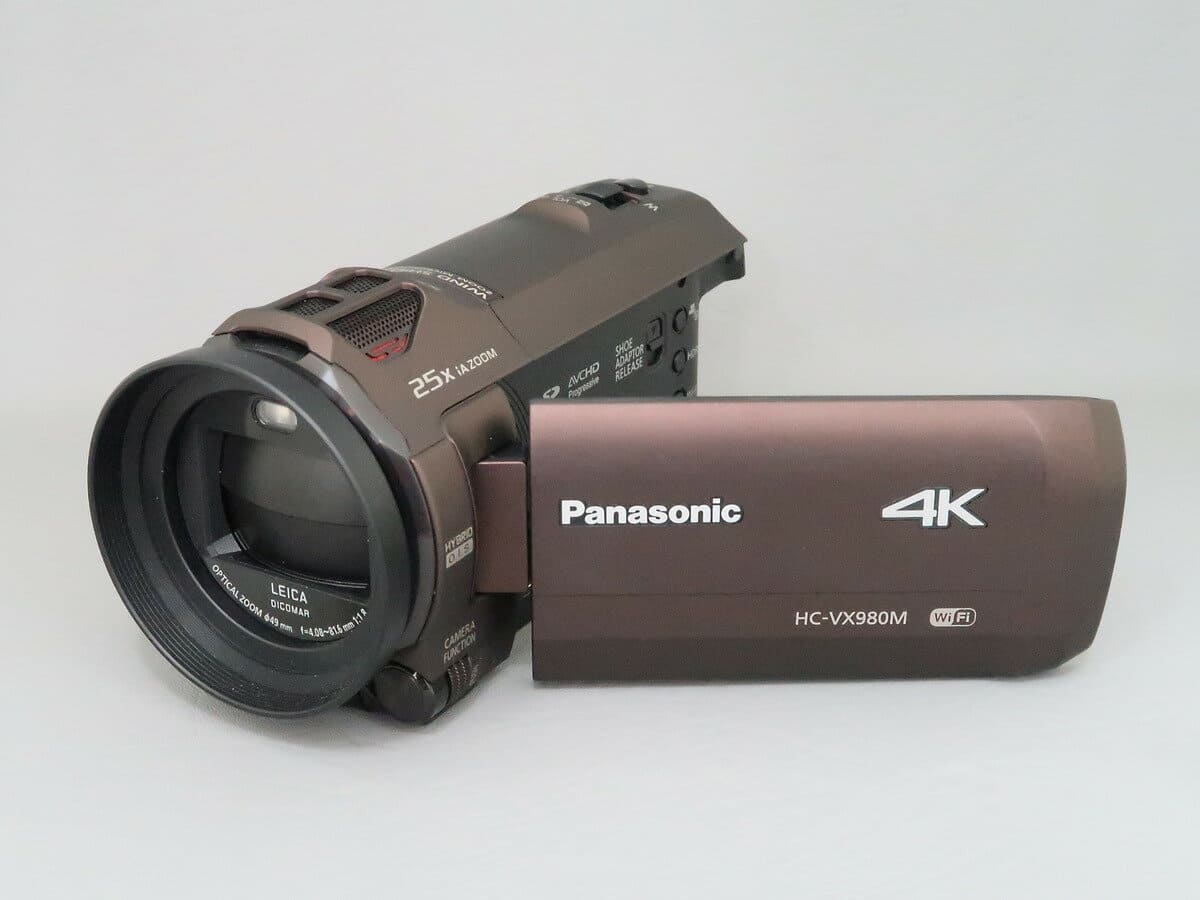Used]like-new Panasonic HC-VX980M-T brown digital video camera 
