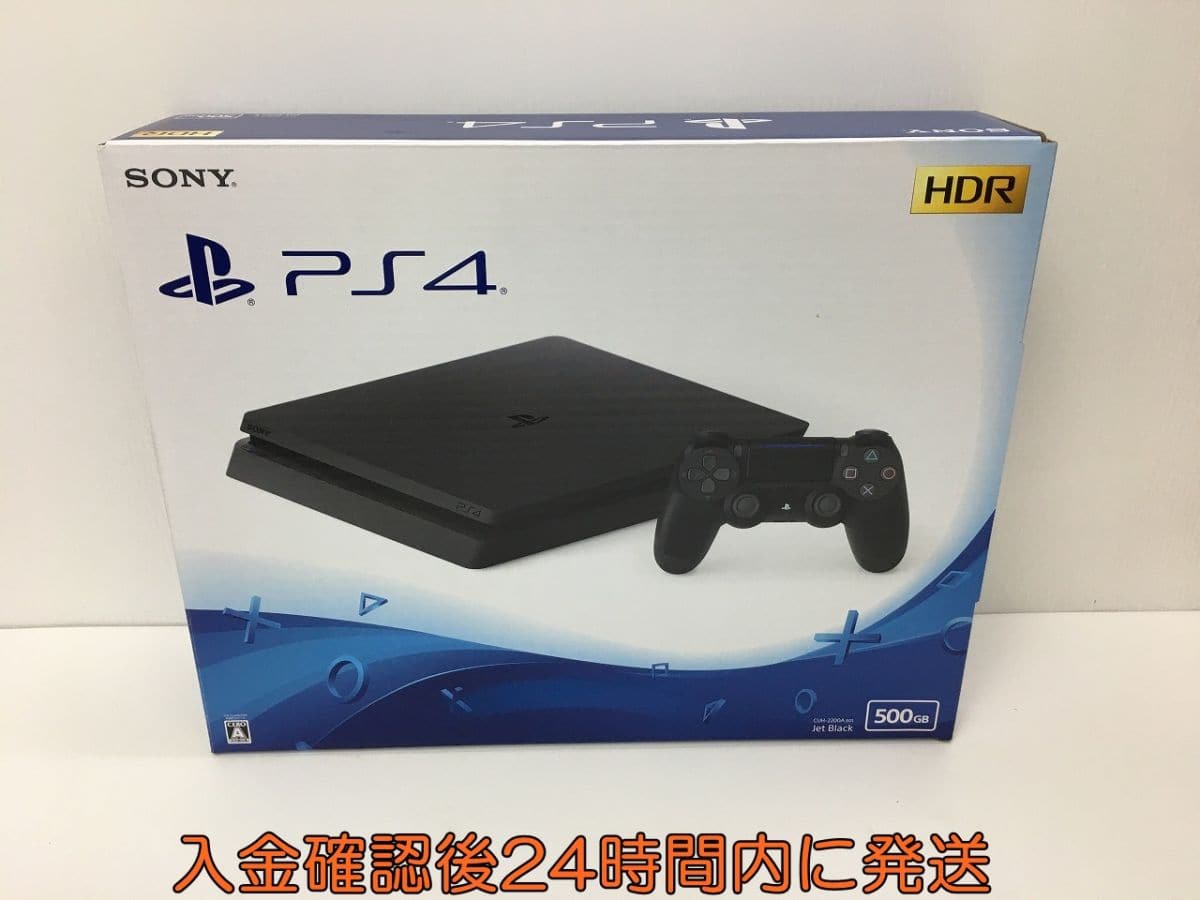 Used]PS4 body CUH-2200A 500GB jet Black 1A0423-076hh/F4 - BE 