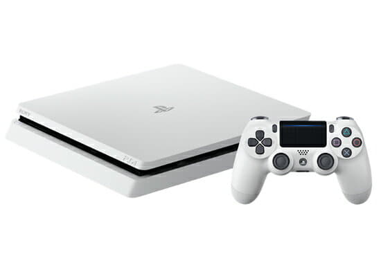 Used]It is 5% reduction by cashless SONY □Play Station 4 500GB gray Shah  white □CUH-2200AB02 △ mint condition□ - BE FORWARD Store