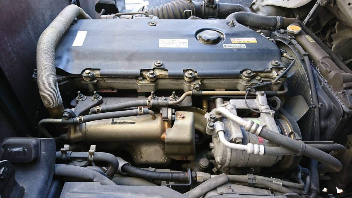 [Used]4HL1 Engine Isuzu elf January, 2005 PBNKR81A 4,800cc best output