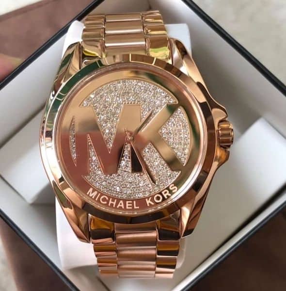 New MICHAEL KORS Michael Kors MK6437Bradshaw RoseGold Ladies pavusutonredisuuotchianarogu watch mk6437 BE FORWARD Store