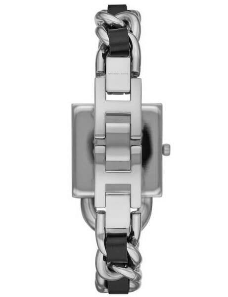 New]☆MICHAEL KORS MK4444MK Chain Lock Silver Stainless