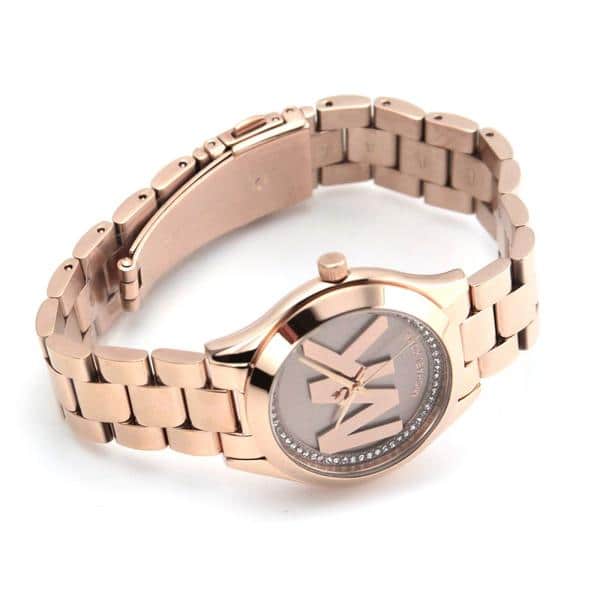 New]Japanese MICHAEL KORS Slim Runway Logo slim orchid way Mini