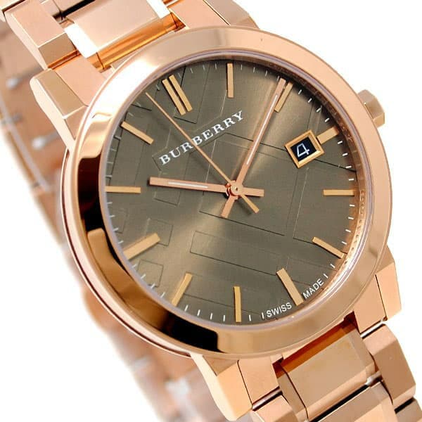 Burberry watch mens pink Clearance