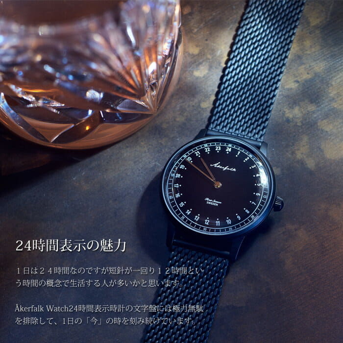 New Kerfalk Sweden Watch Dome Type Dial Safia Glass 5 Atm Water Resistant 24 Hours Display Disk For Unisex Be Forward Store