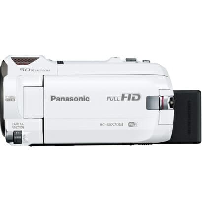 Panasonic デジタルビデオカメラ HC-W870M ホワイト 抹香臭い