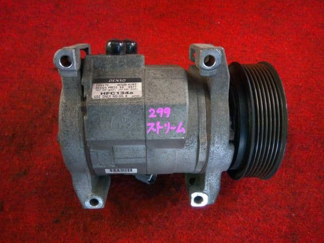 [Used]A/C Compressor HONDA Stream 2002 LA-RN3 38810PNA003 - BE FORWARD ...