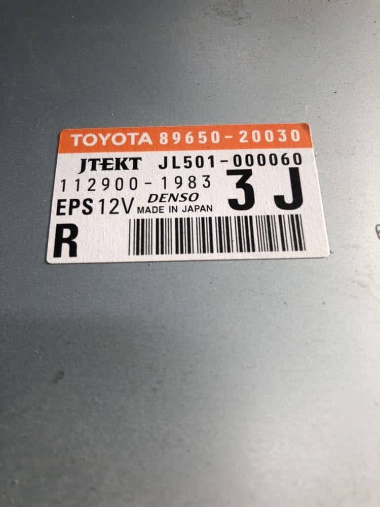 Used]ZRT260 NZT260 Premio Allion Power Steering Computer 89650