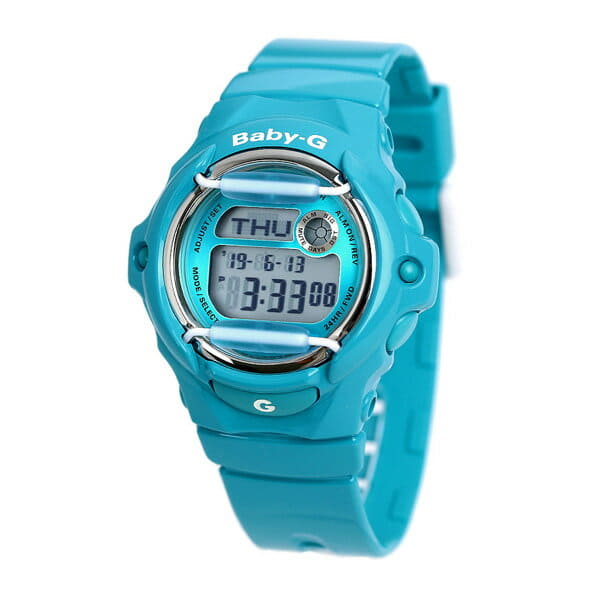 [New]It is up to 64 times Casio BabyG watch baby G series light blue