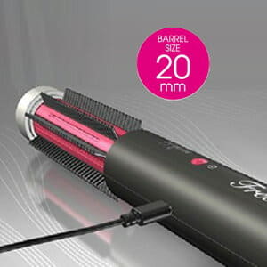 cordless curling brush