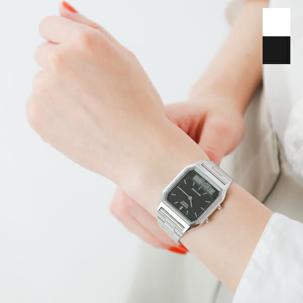 New]2020ss new work CASIO (Casio) dual time watch aq-230a-fn - BE FORWARD  Store