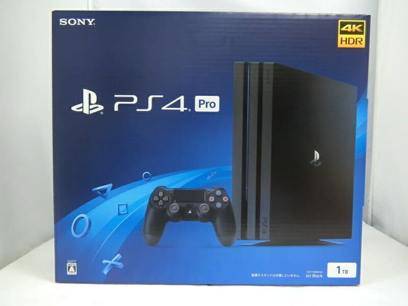 Used]SONY PS4 Pro 1TB CUH-7200B B01 jet Black Playstation4 body  