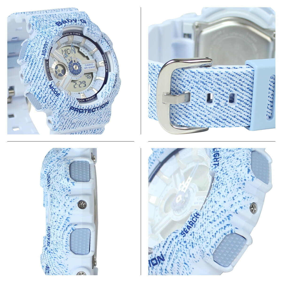 New]CASIO BABY-G Casio watch BA-110DC-2A3JF DENIMD COLOR baby G G- shock  Lady's - BE FORWARD Store