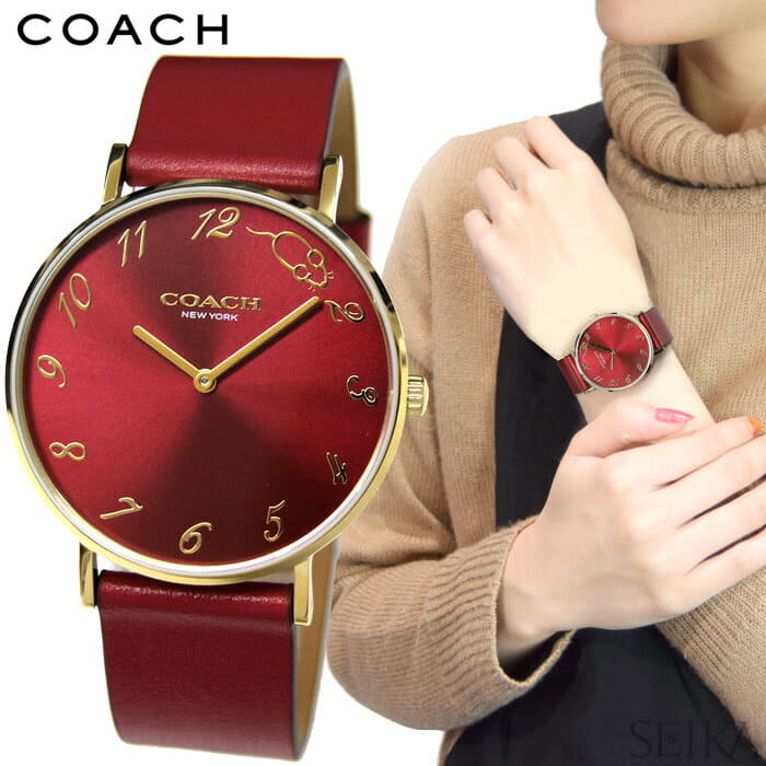 red coach watch