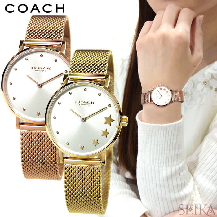 coach mesh watch