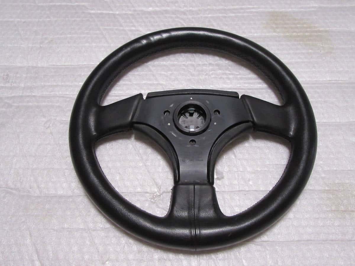 Used Rare ATIWE RUF Leather Steering PORSCHE Porushieatibe GEMBALLA used-rare-atiwe-ruf-leather-steering-porsche-porushieatibe-gemballa