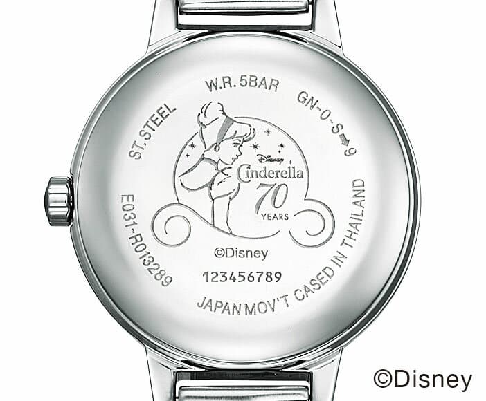 New]Citizen Wicca Cinderella Disney Animation Ladies Solar Watch