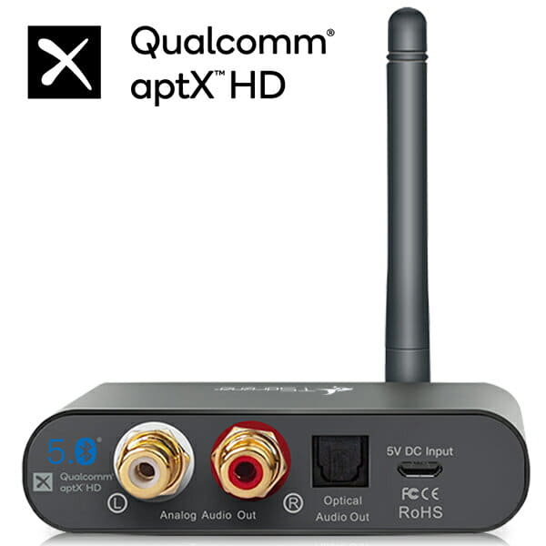 New Tsdrena Bluetooth 5 0 Receiver Receiver Apt X Low Latency Apt X Hd Adaptive Rca Light Digital 3 5mm Output Hem Hc Btratx Be Forward Store
