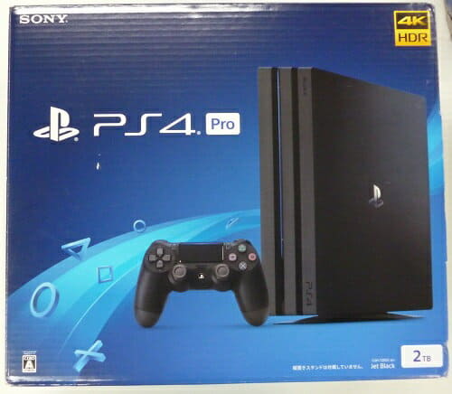 Used]The SONY PlayStation4 Pro 2TB body CUH-7200CB01 game game