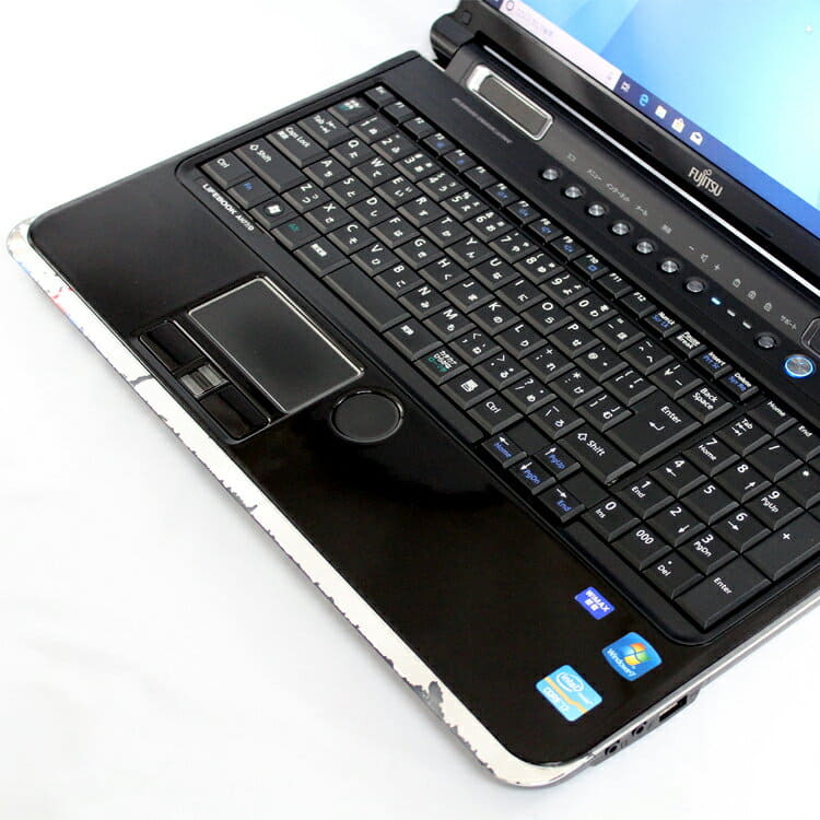 Used]Fujitsu FUJITSU LIFEBOOK AH77/D FMVA77DBG bitter Black Core i7/8GB/750GB/  Blu-ray 15.6 type liquid crystal radio LAN/Windows10 - BE FORWARD Store