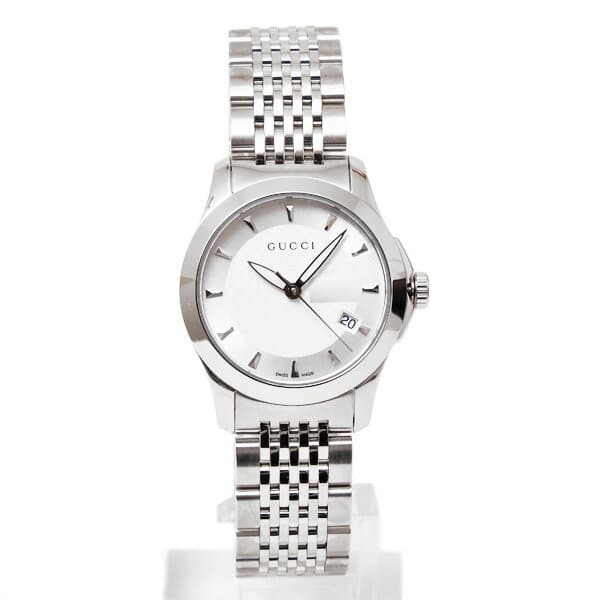 New]Gucci Gucci G-Timeless Quartz watch Silver [Ladies ] YA126501 ○ C2 - BE  FORWARD Store