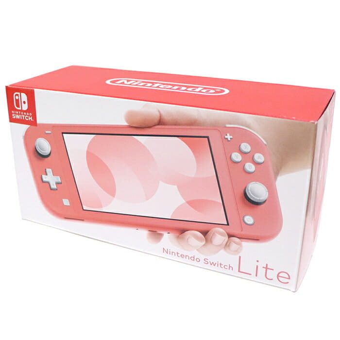 Used]Old and new things product release model Nintendo -free in Nintendo  Switch Lite Nintendo Switch light Choral coral pink September, 2019 - BE  FORWARD Store