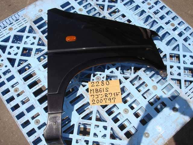 Used]Wagon R Wide MB61S Right Front Fender Panel 5761175F12 BE FORWARD  Auto Parts