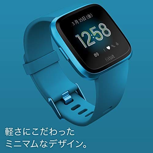 fitbit versa lite charcoal silver aluminium