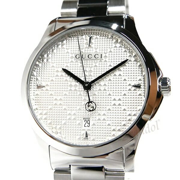 New 1200 It is Gucci mens G TIMELESS G Timeless 38mm Silver YA1264024 until 4 12 23 59 BE FORWARD Store