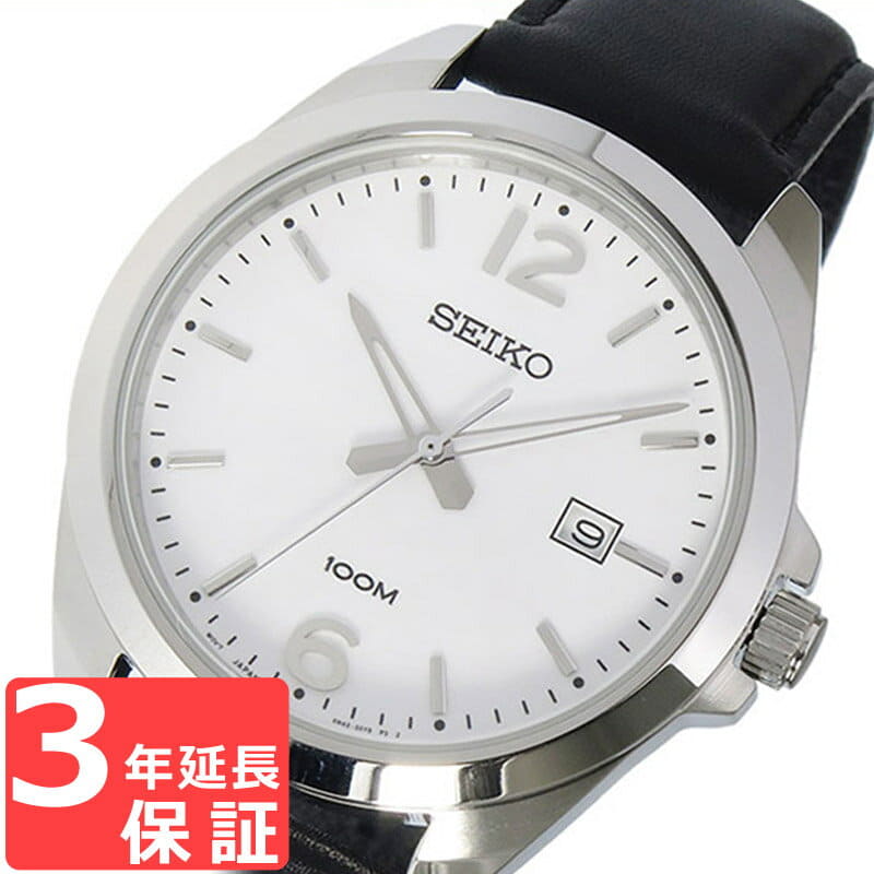 New]SEIKO SEIKO clock quartz mens SUR213P1 white SEIKO SEIKO - BE FORWARD  Store