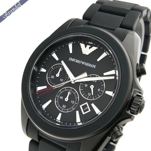 New 1200 It is Emporio Armani mens Chronograph 46mm Silver