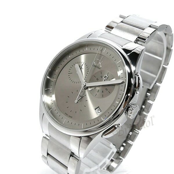 New]1200 ! It is Calvin Klein mens CK BASIC basic Chronograph 43mm gray X  Silver K2A271.26 until 4/12 23:59 - BE FORWARD Store