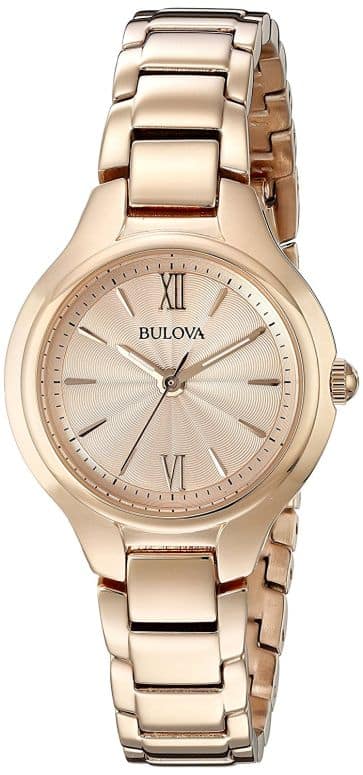 [New]Ladies Rose Gold 97L151 for the Bulova Bulova - BE FORWARD Store