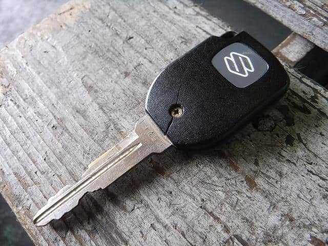 [Used]Wagon R MC21S Keyless Entry Remote Control Key 3718174F20 - BE ...