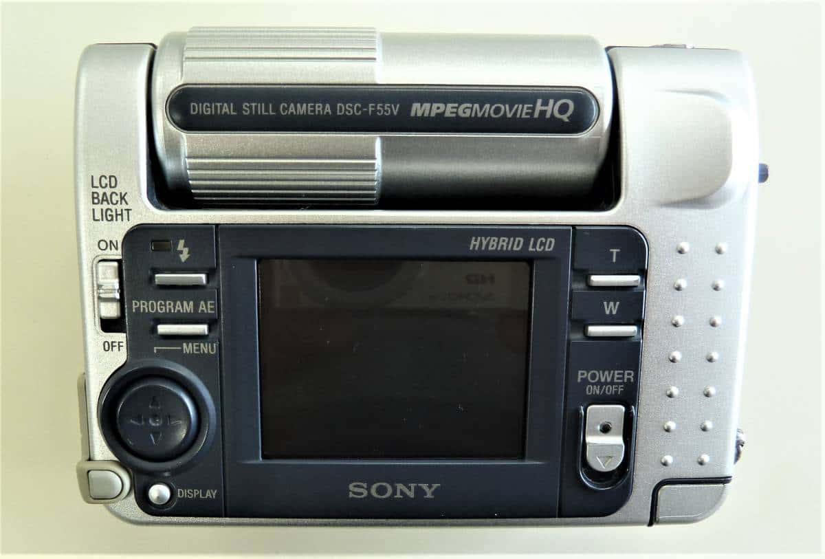 Used]SONY Cyber-Shot Silver DSC-F55V - BE FORWARD Store