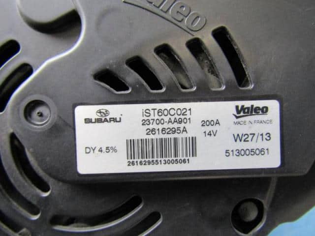 Used]XV Hybrid GPE alternator 23700AA901 - BE FORWARD Auto Parts