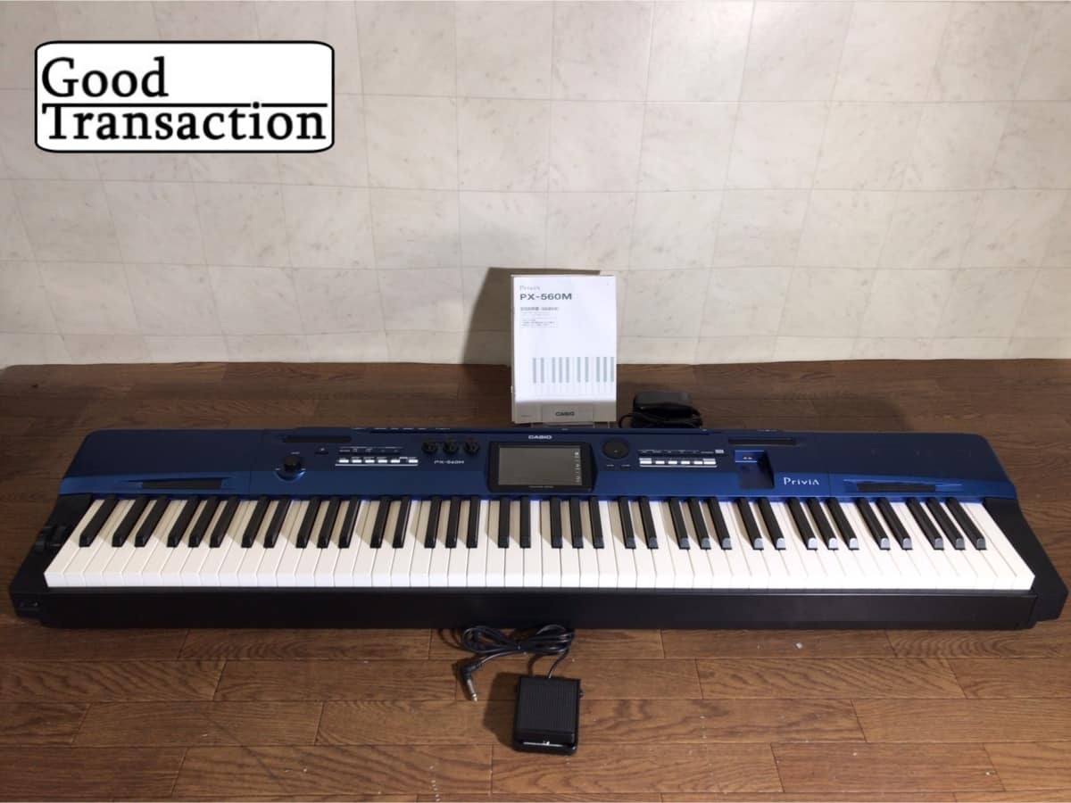Used]CASIO Privia Electronic Piano 88 Keyboard PX-560M - BE FORWARD Store