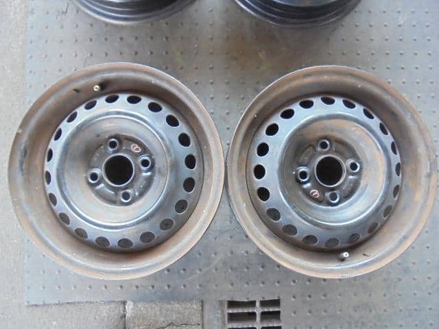 [Used]Fit GE6 steel wheel - BE FORWARD Auto Parts
