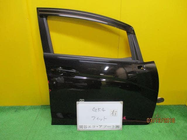 Used]Fit GK4 Right Front Door Assy 67010T5AN00ZZ - BE FORWARD Auto