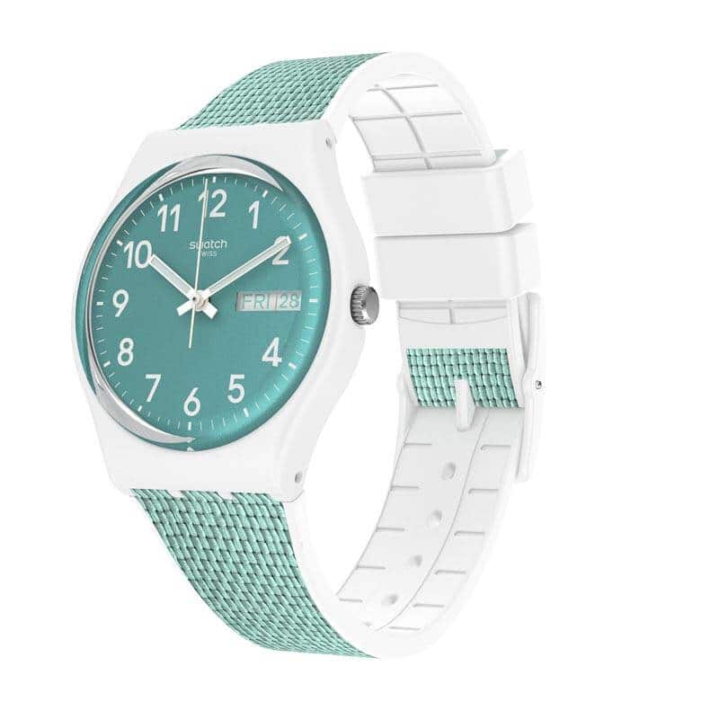 New]SWATCH Men's Originals Watch POOL LIGHT Swatch Essentials Chrono  Plastic Belt Swatch GW714 - BE FORWARD Store