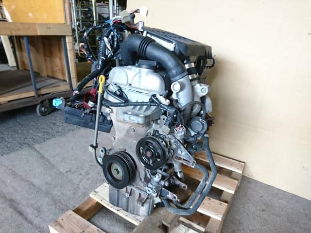 [Used]Kei HN22S engine ASSY - BE FORWARD Auto Parts