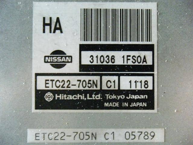 Used]Cube Z12 Automatic Transmission Computer 310361FS0A - BE