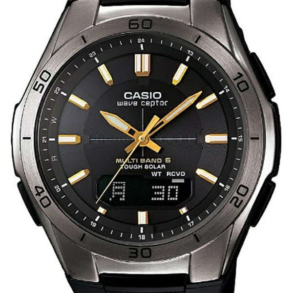 New Casio CASIO solar radio time signal wave Scepter wave ceptor multiband 6 WVA M640B 1A2JF WVAM640B1A2JF BE FORWARD Store