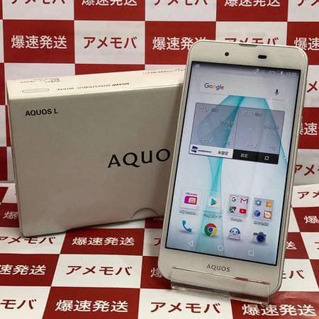 Used Unused Uqmobile Aquos L Shv37 Sim Free White Be Forward Store