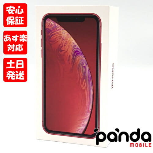 Used]product A rank iPhoneXR 128GB red MT0N2J/A used goods SIM