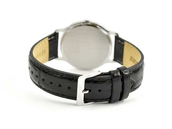 New]SEIKO SEIKO solar mens white dial Black leather belt SUP873P1 - BE  FORWARD Store