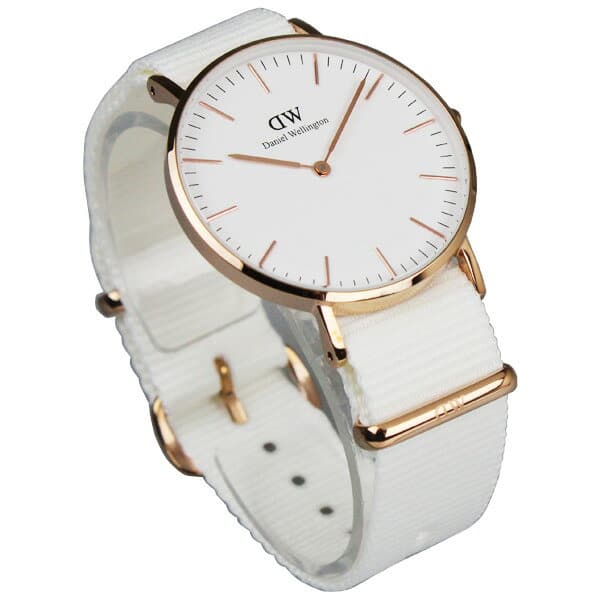 New]Daniel Wellington DANIEL WELLINGTON Petite Dover Pettit Dover Rose Gold  white 32mm DW00100311 - BE FORWARD Store