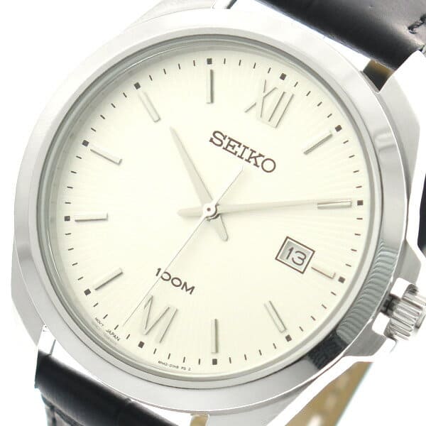 New]( 5/31) SEIKO SEIKO SUR283P1 quartz Silver Black mens - BE FORWARD  Store